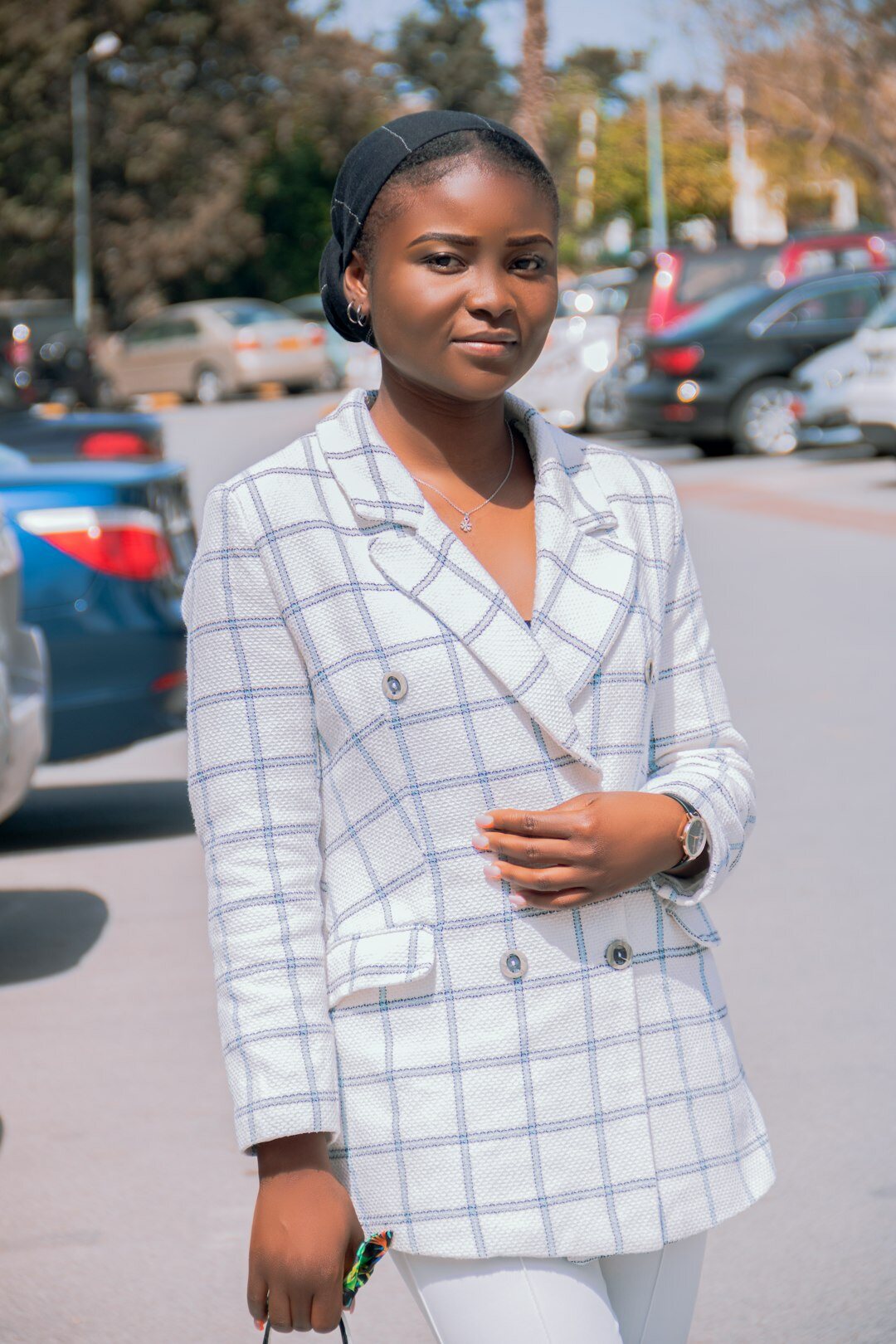 Danish woman editor in a blazer